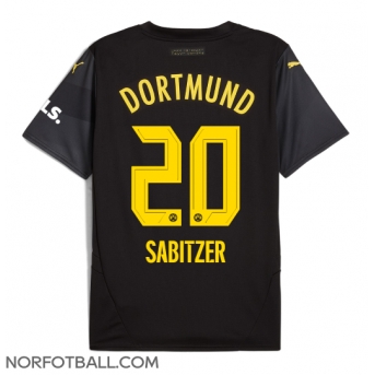 Billige Fotballdrakt Borussia Dortmund Marcel Sabitzer #20 Replika Bortedrakt 2024-25 Kortermet